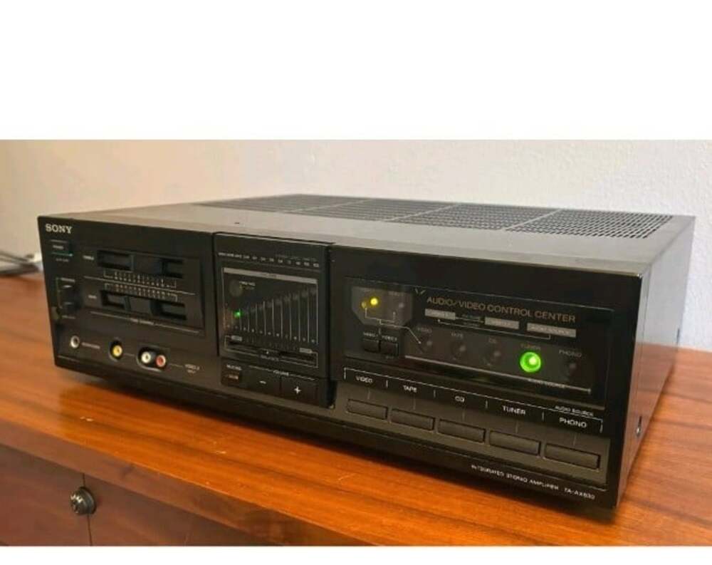 Sony Integrated Stereo Amplifier TA-AX530 AV Control Center Receiver Tested